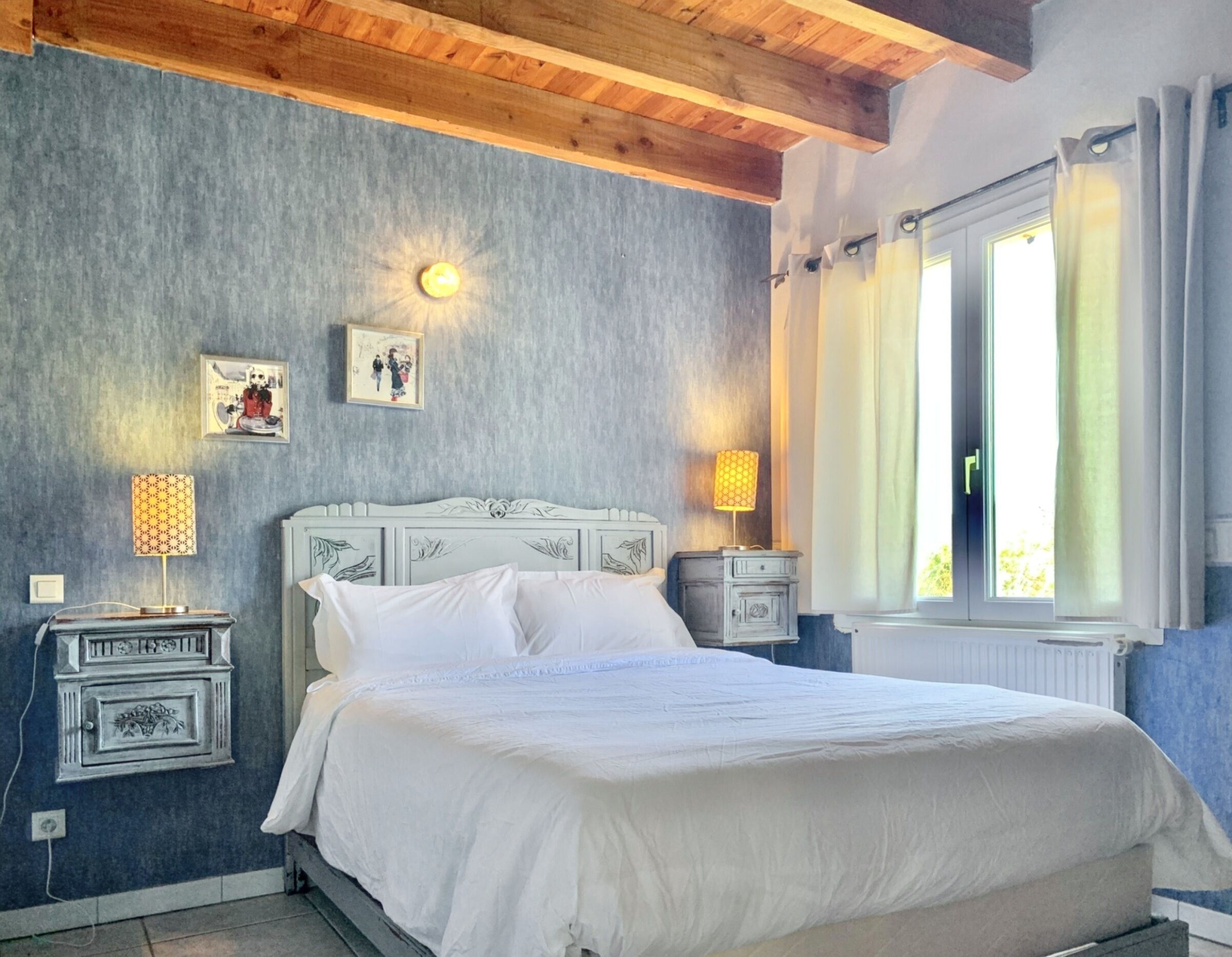 2 bedrooms, desk, iron/ironing board, Internet