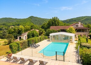 A heated pool - Homerez - House in Saint-Géry (Saint-Géry)