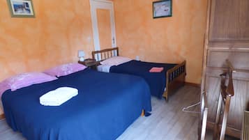 2 chambres, Wi-Fi, draps fournis