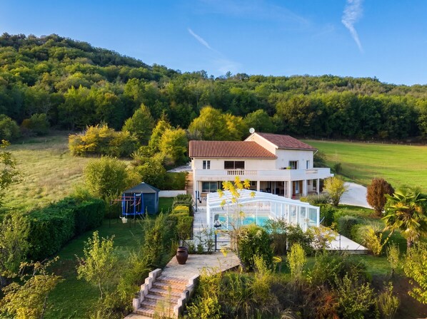 Exterior - Homerez - House in Saint-Géry + Pool (Saint-Géry)