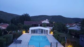 Piscine chauffée