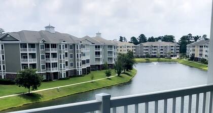Amazing Clean 4th floor condo, newly furnished, new paint,carpet,privet Wifi,