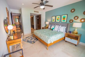 2 bedrooms, in-room safe, iron/ironing board, free WiFi