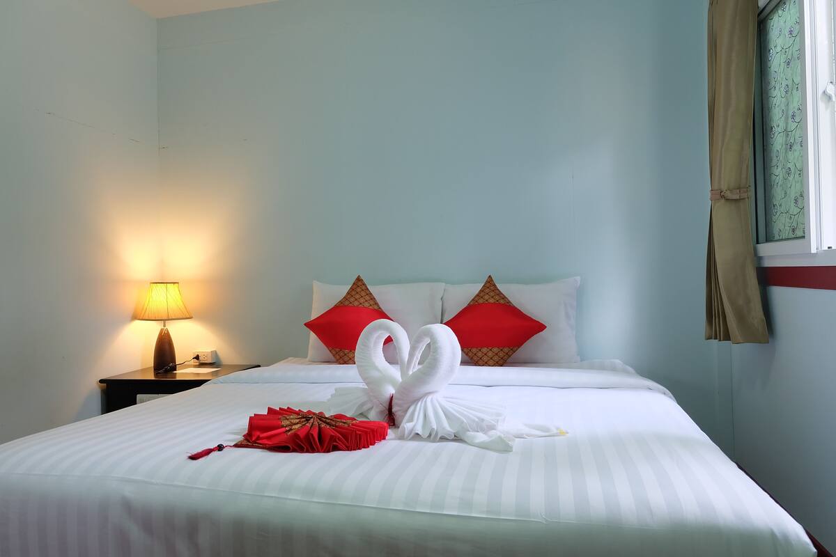 Superior bungalow | Lakens van Egyptisch katoen, luxe beddengoed, Select Comfort-bedden