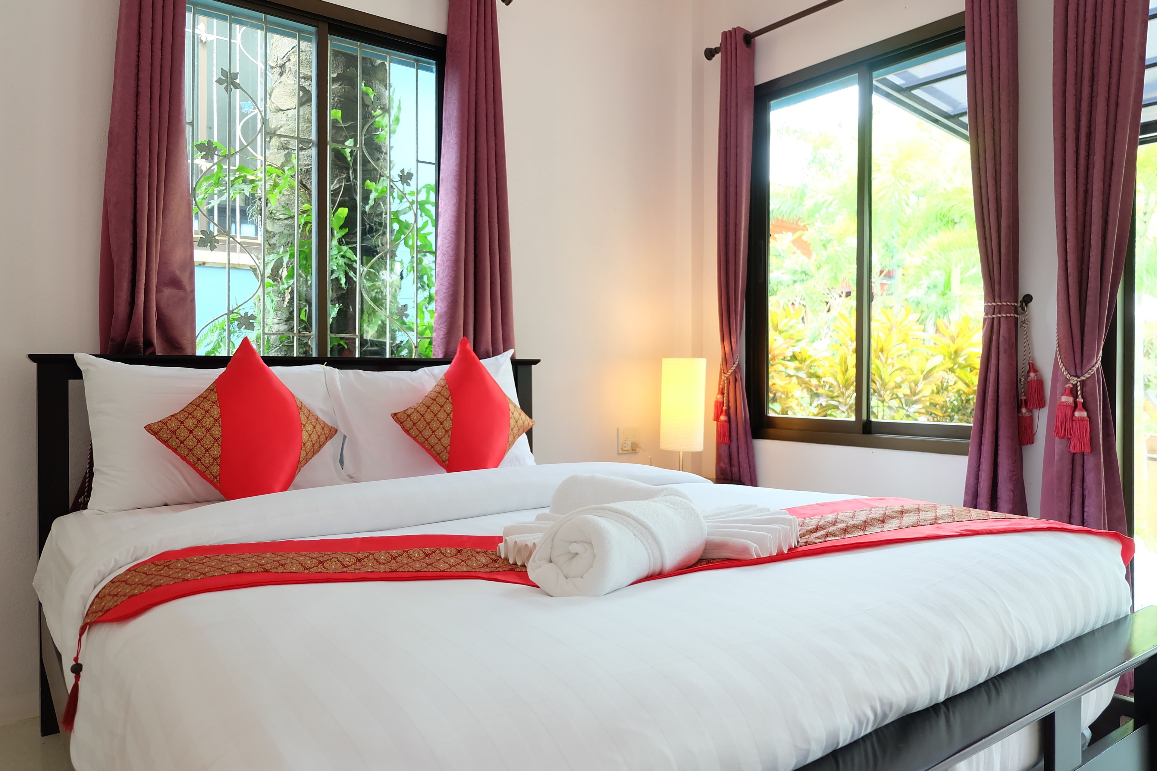 สแตนดาร์ดวิลล่า | ตู้นิรภัยในห้องพัก, ผ้าม่านกันแสง, Wi-Fi ฟรี, ผ้าปูที่นอน
