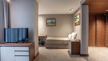 Minibar, in-room safe, desk, laptop workspace