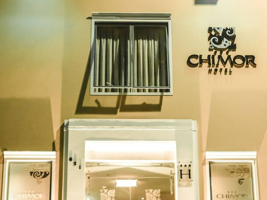 Voorkant van accommodatie