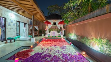 Área para banquetes al aire libre