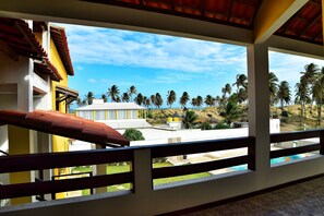 Chambre Double Confort, vue océan | Vue depuis le balcon