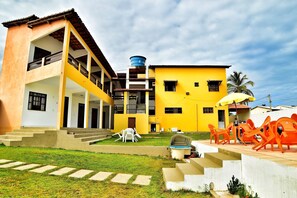 Fassade der Unterkunft