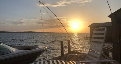 Sunset Landing- Sunsets, water, peace and tranquility