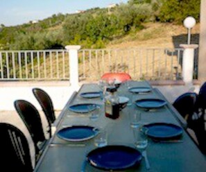 House | Terrace/patio - Casa Maya With Private Pool (Serramonacesca)