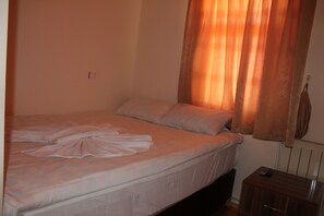 Habitación básica con 1 cama doble o 2 individuales | Ropa de cama de alta calidad, tabla de planchar con plancha, wifi gratis