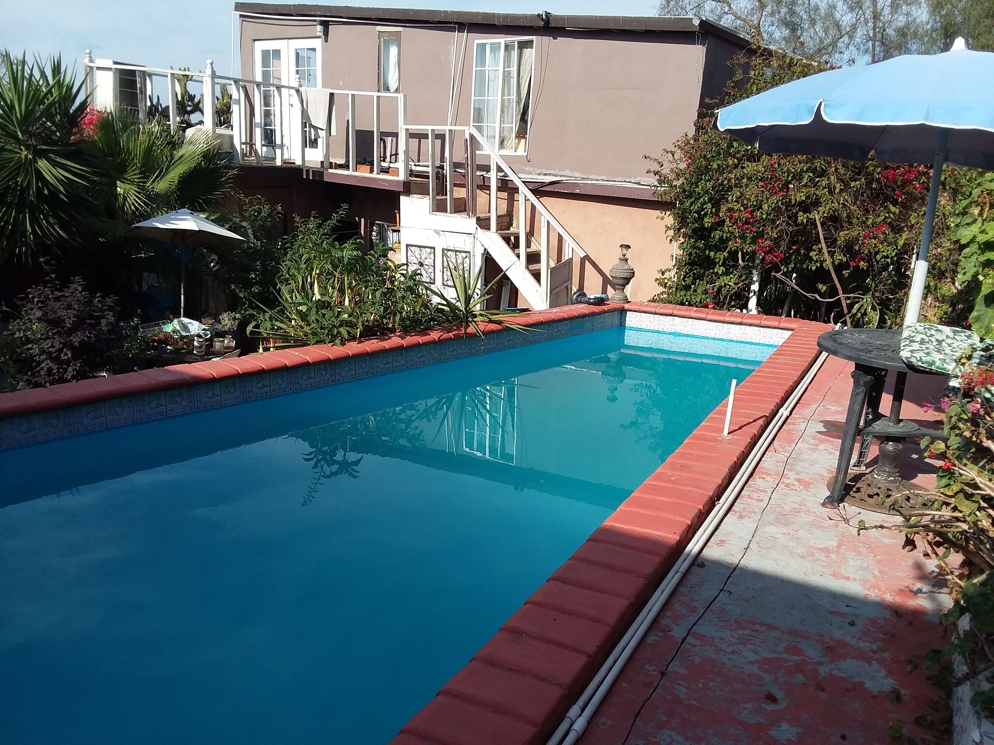 Alberca al aire libre 