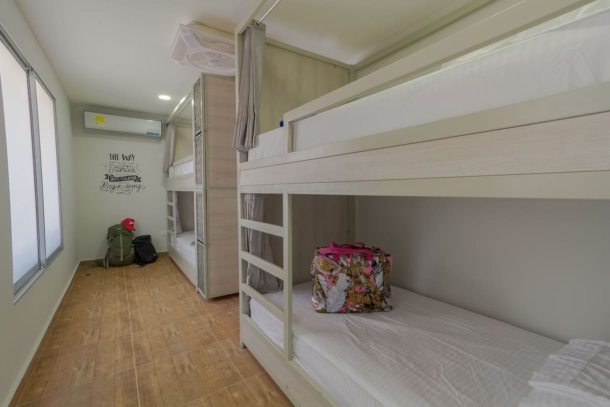 Basic Shared Dormitory, Women only (4 Beds, 4 Guests - Containers)