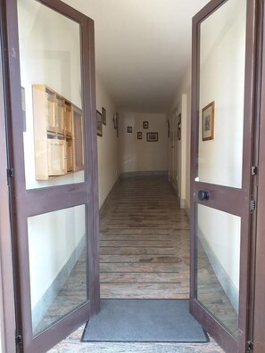 Interior entrance