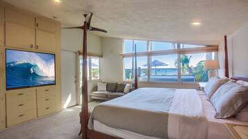 5 slaapkamers, een strijkplank/strijkijzer, gratis wifi, beddengoed