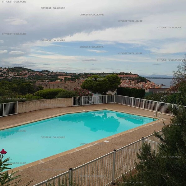 Pool - 4HC65 - Sea view apartment with swimming pool (Collioure)