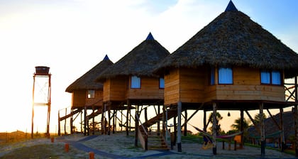 Puinen bungalow 2