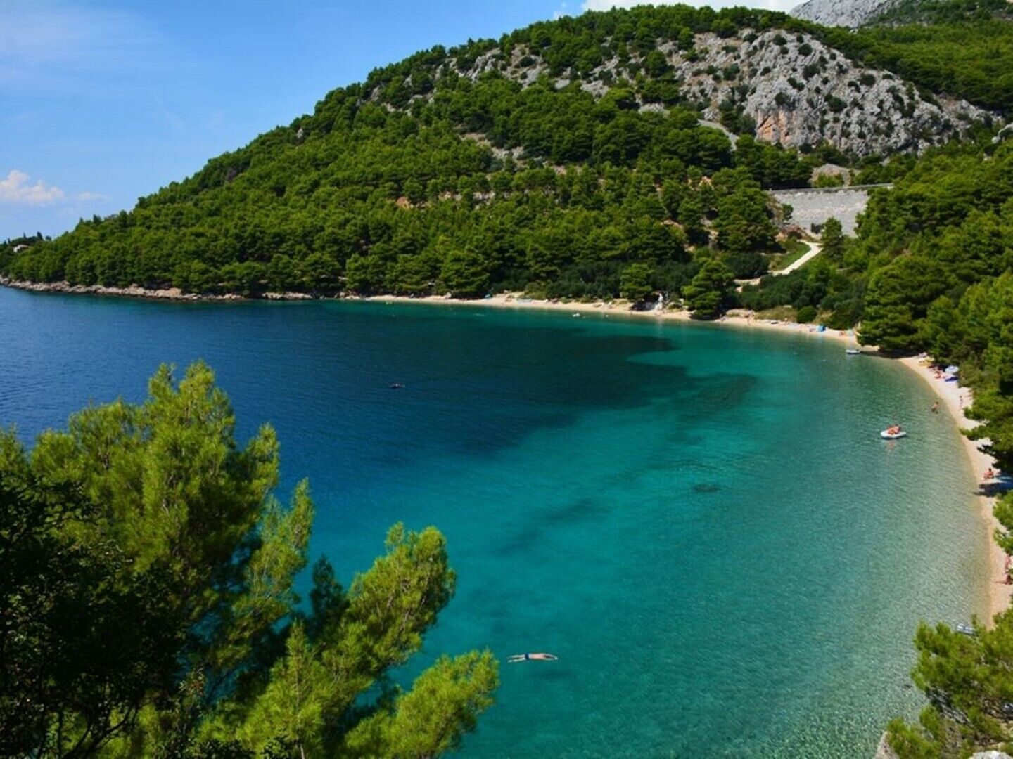 På stranden, liggestole