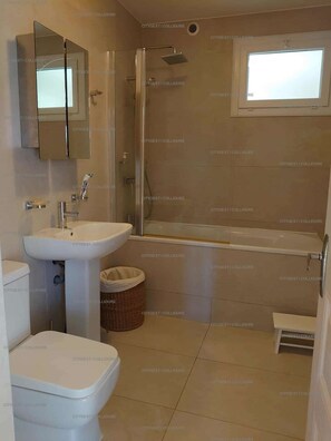 Shower, toilet paper