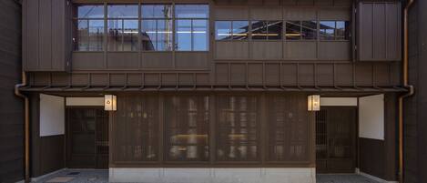 Façade de l’hébergement