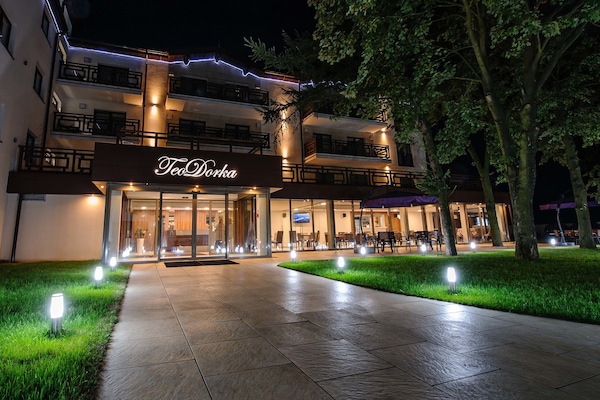 Façade de lâhĂ©bergement