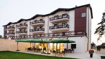 Voorkant van accommodatie