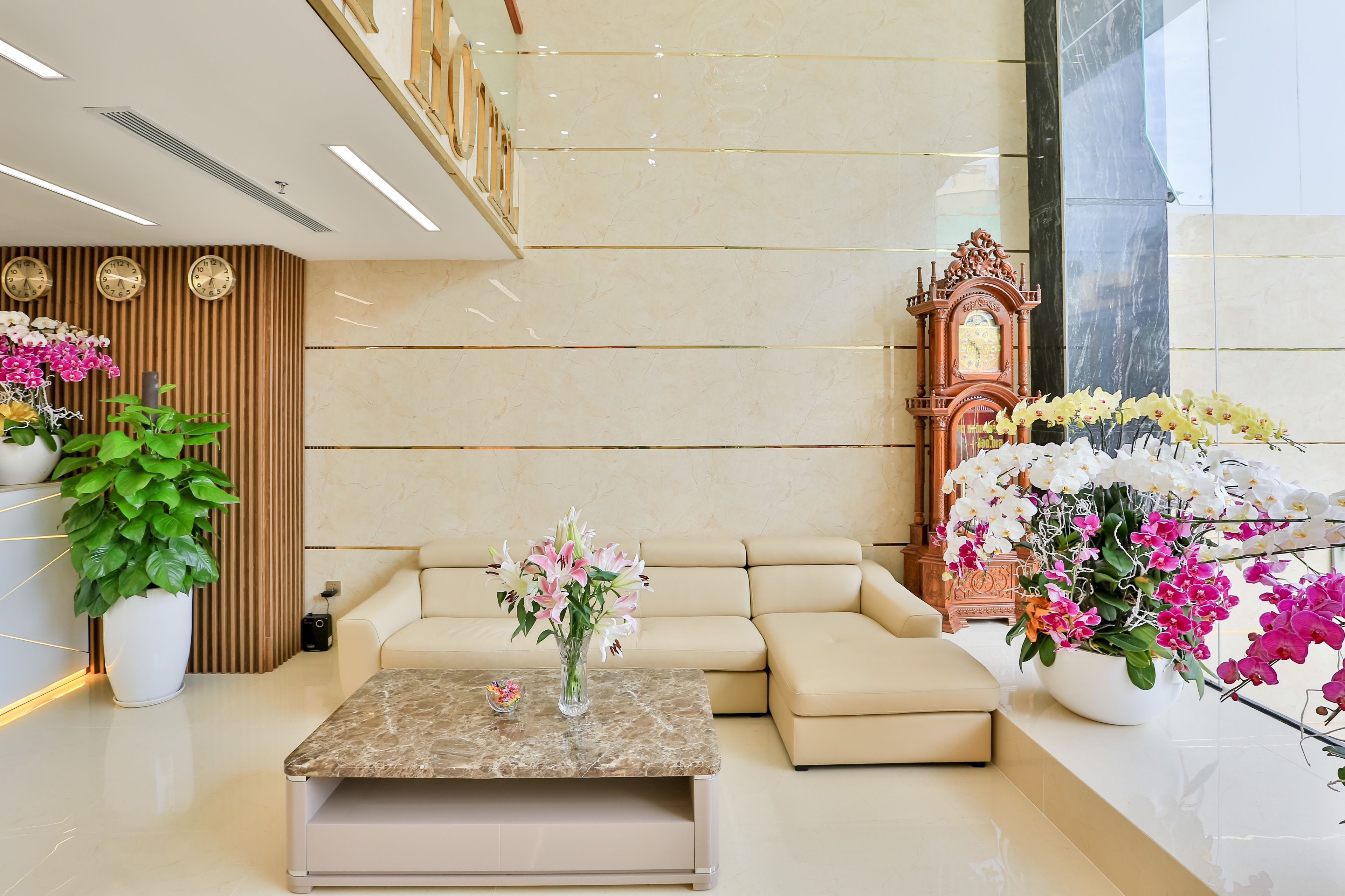 Sala de estar en el lobby