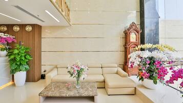 Sala de estar en el lobby