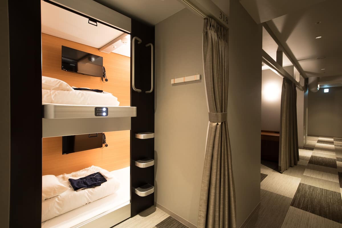 Twin kamer, alleen voor vrouwen (Private Cabin) | 1 slaapkamer, gratis wifi