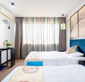 Chambre Classique avec lits jumeaux | Wi-Fi gratuit, draps fournis