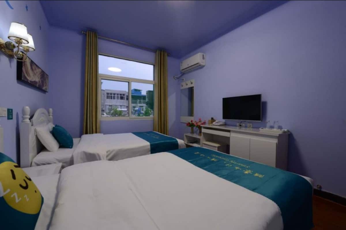 Habitación familiar | Wifi gratis y ropa de cama