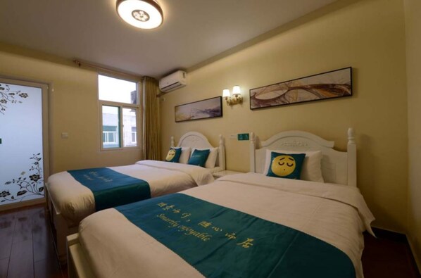 Wifi gratis y ropa de cama