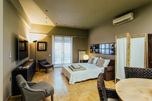 1 soverom, strykejern/-brett, wi-fi (inkludert) og sengetøy