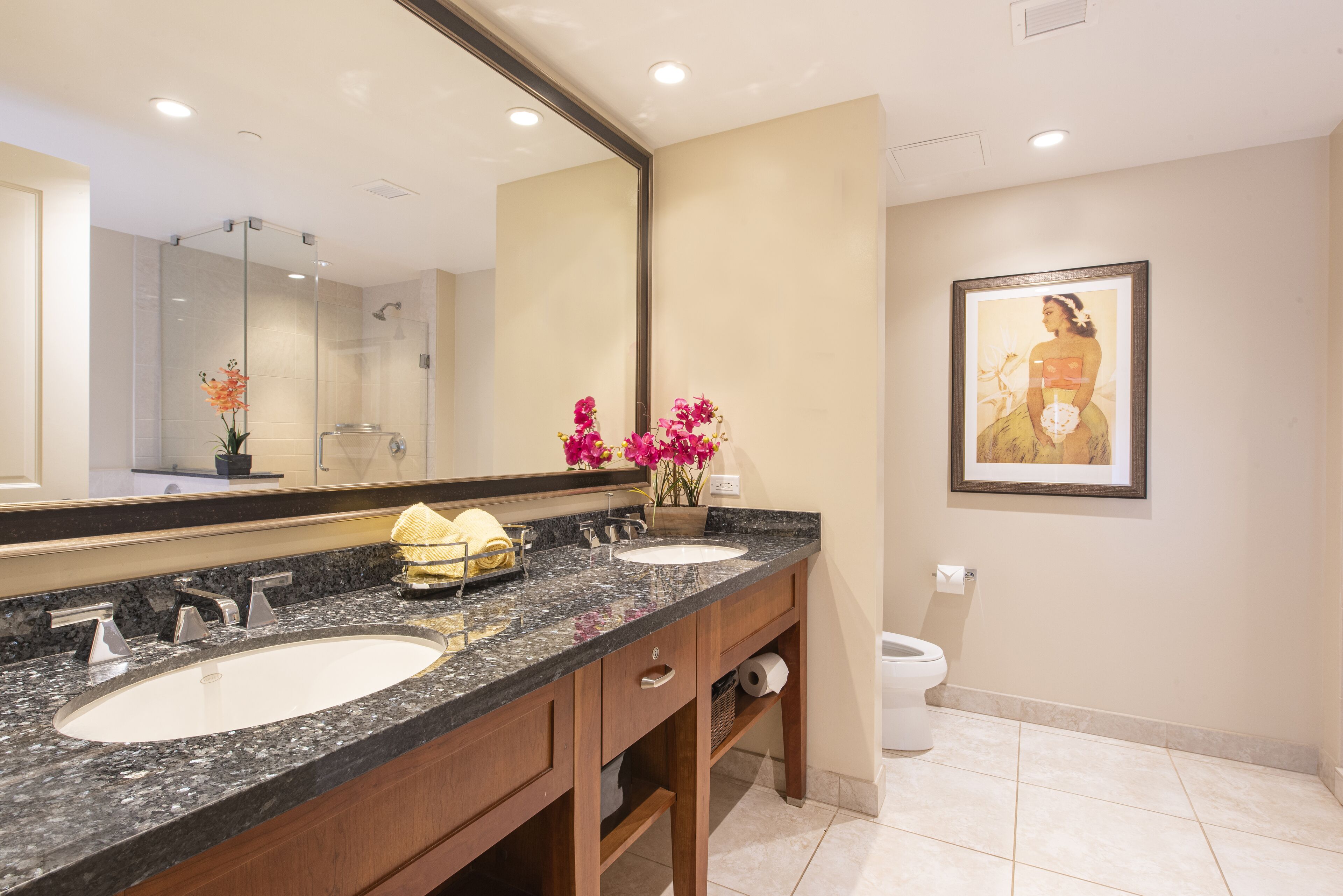 bathtub, hair dryer, towels, soap