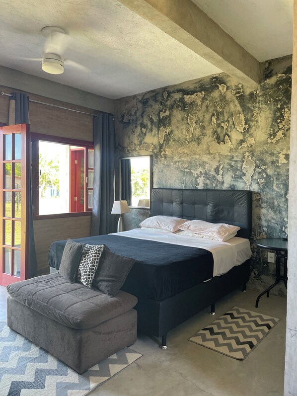 1 bedroom, desk, iron/ironing board, free WiFi - Suites in Buzios with master barbecue (Armação dos Búzios)