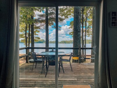 Bass Lake frente al mar cabaña cerca de Traverse City y Sleeping Bear Dunes!