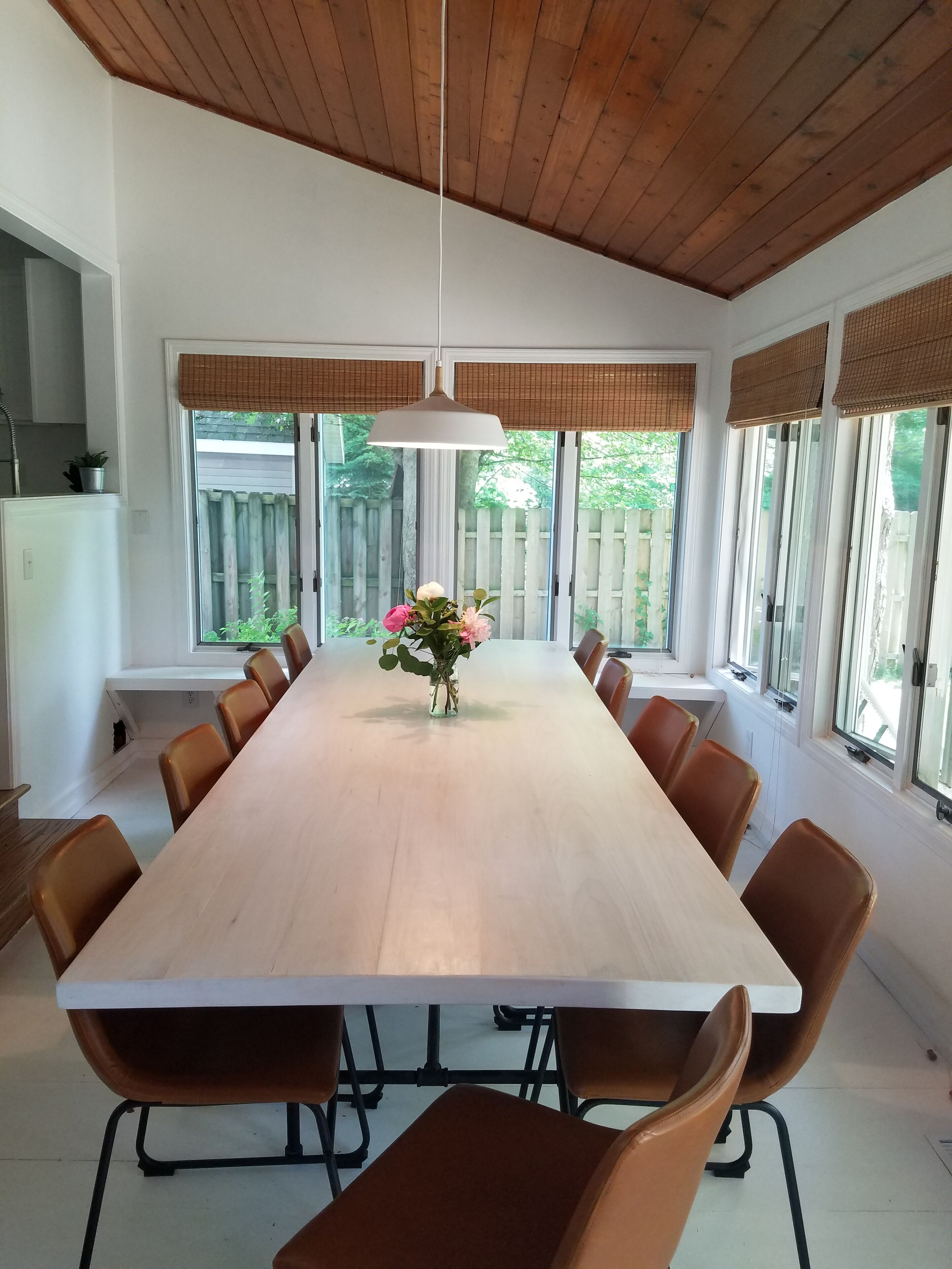 Dining room seats 12 very comfortably 