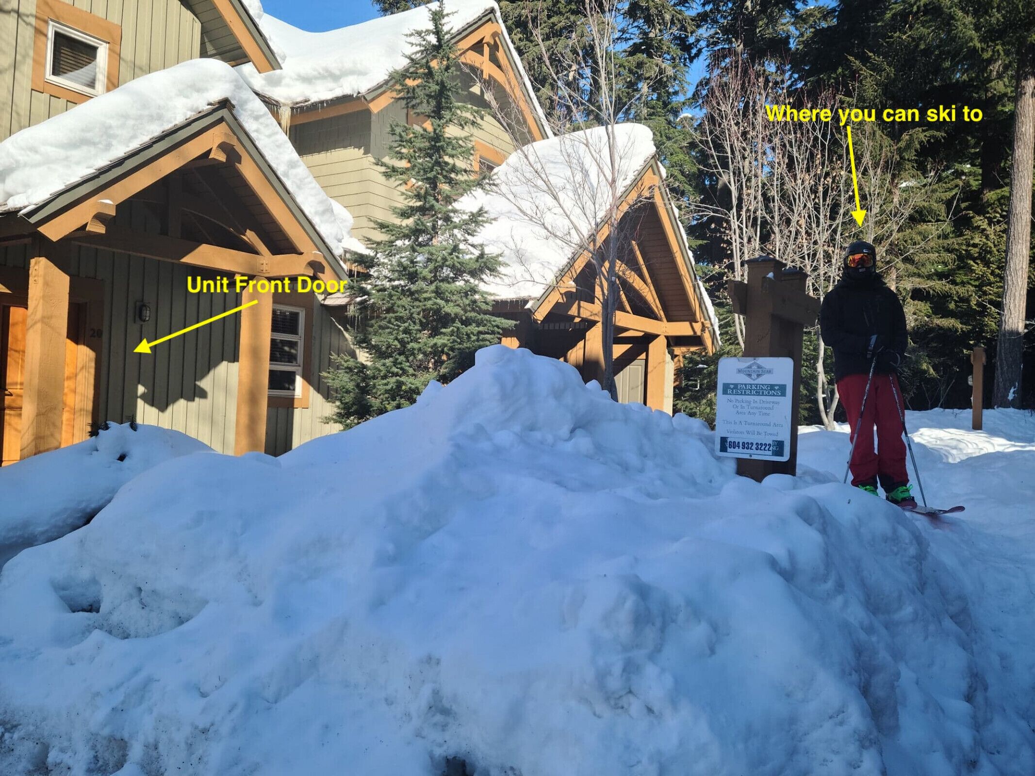 Overnattingsstedets uteområder