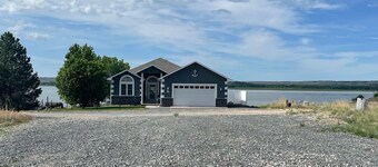 Just steps to the beach.  Lakefront Property with Endless Views.