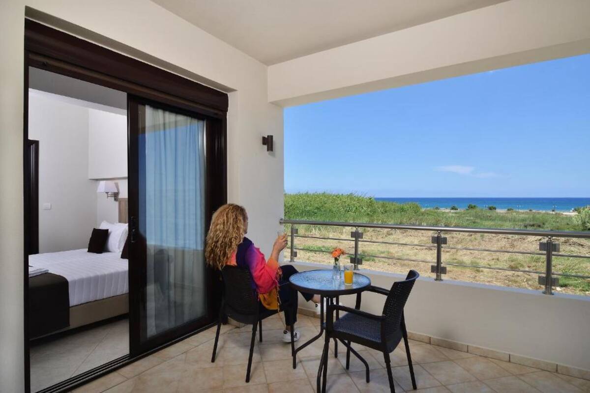 Double Room, Pool View | Balcony view