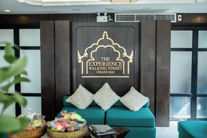 Sala de estar en el lobby