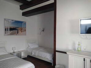 1 bedroom, in-room safe, WiFi, bed sheets - Twin room on the ground floor - Hotel Möven - Kieker (Friedrichskoog)