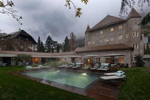 Outdoor pool, open 7:30 AM to 7:30 PM, free cabanas, pool umbrellas