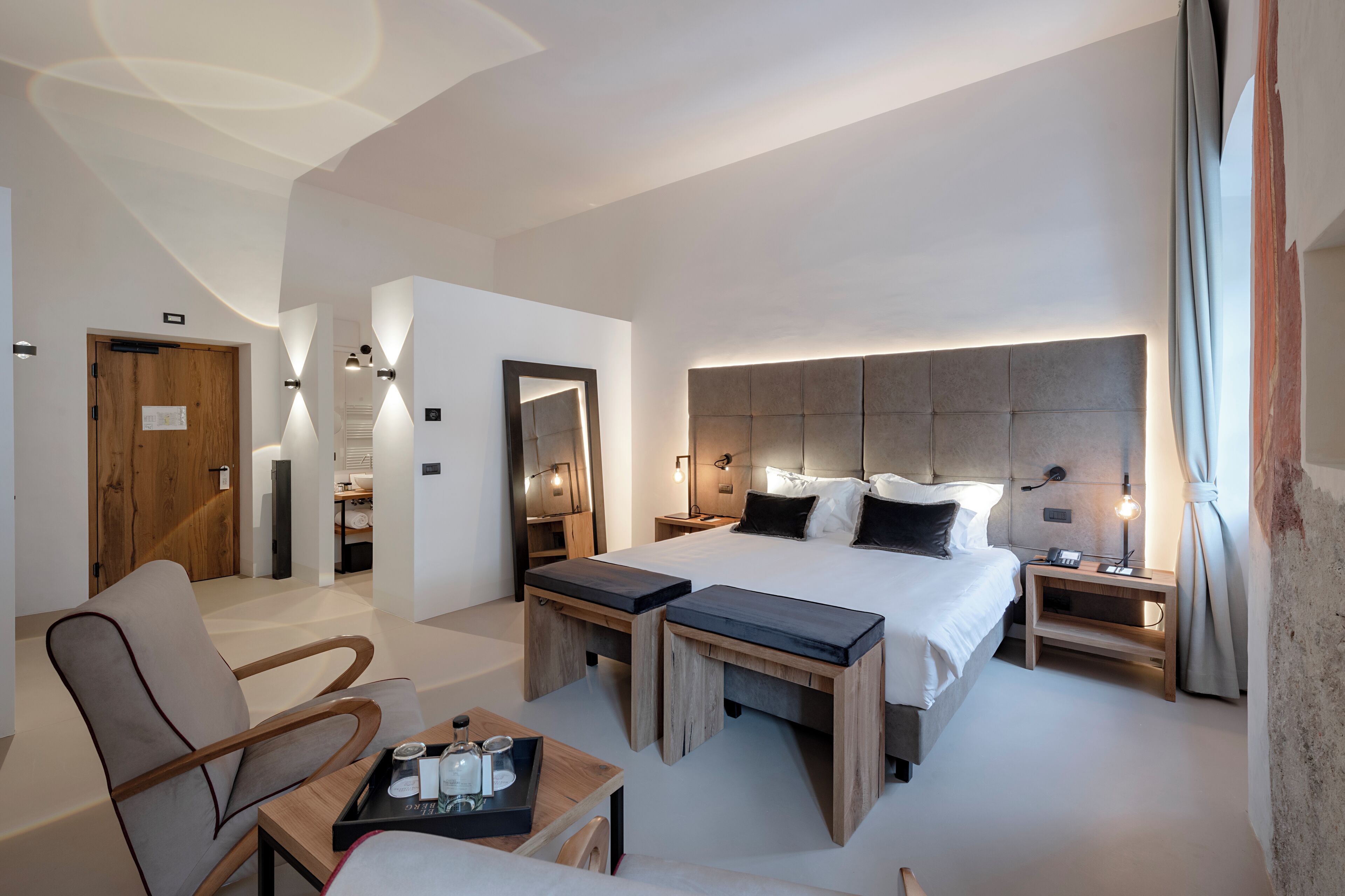 Habitación Deluxe | Sábanas de algodón egipcio, ropa de cama de alta calidad y edredón 