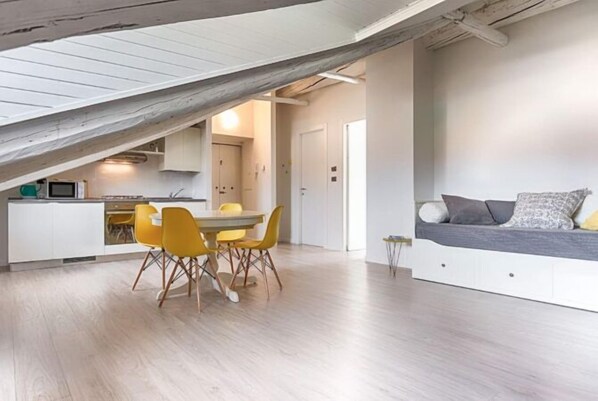 Apartment, 1 Bedroom | Living area | Flat-screen TV