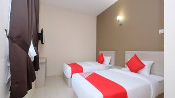 Free WiFi, bed sheets, wheelchair access