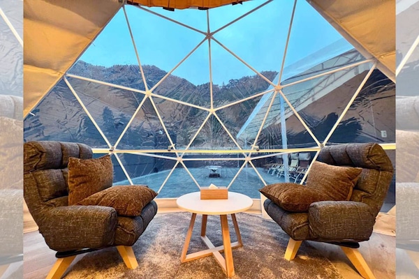 Tente Majestueuse, non-fumeur, sauna (Gramping with Open Air Bath) | Vue de la chambre