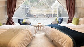 Free WiFi, bed sheets